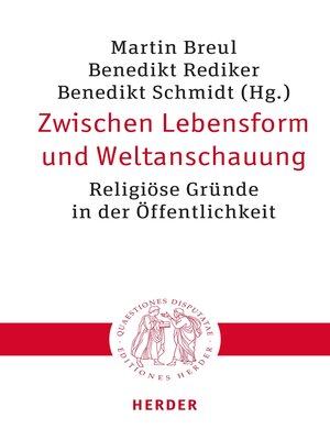 cover image of Zwischen Lebensform und Weltanschauung